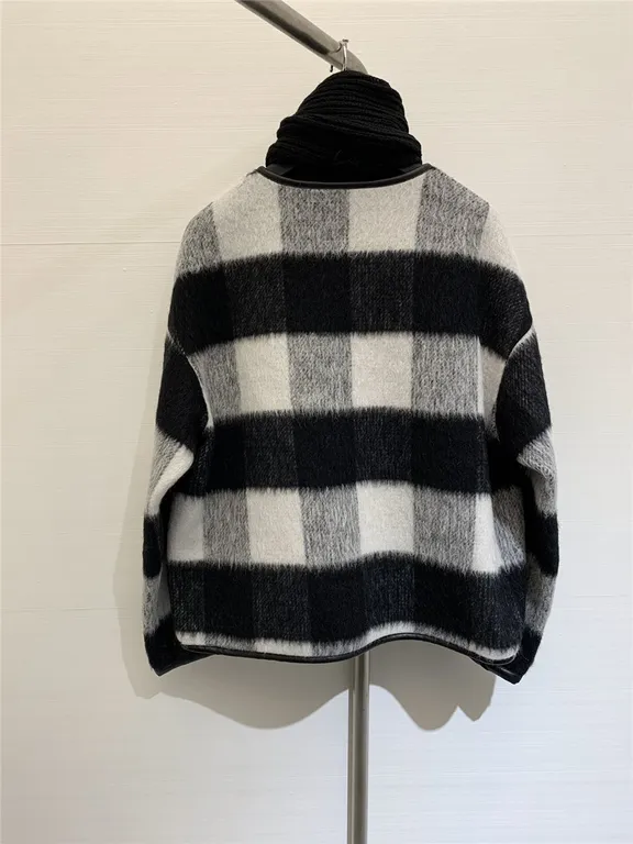 Jil sander scarf wool coat